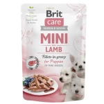 BRİT CARE Mini Irk Yavru Köpekler İçin Sos İçinde Kuzu Etli Fileto Parçaları 85 gr