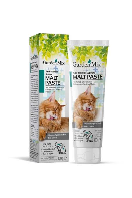 garden malt Garden Mix Anti Hairball - Tüy Yumağı Önleyici Kedi Malt Paste - Kedi Malt Macunu 100 gr - Görsel 1