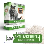 Jadawa Clean Hijyen Bikarbonatlı Antibakteriyel Topaklanan Kokusuz İnce Tane Bentonit Kedi Kumu 10 LT